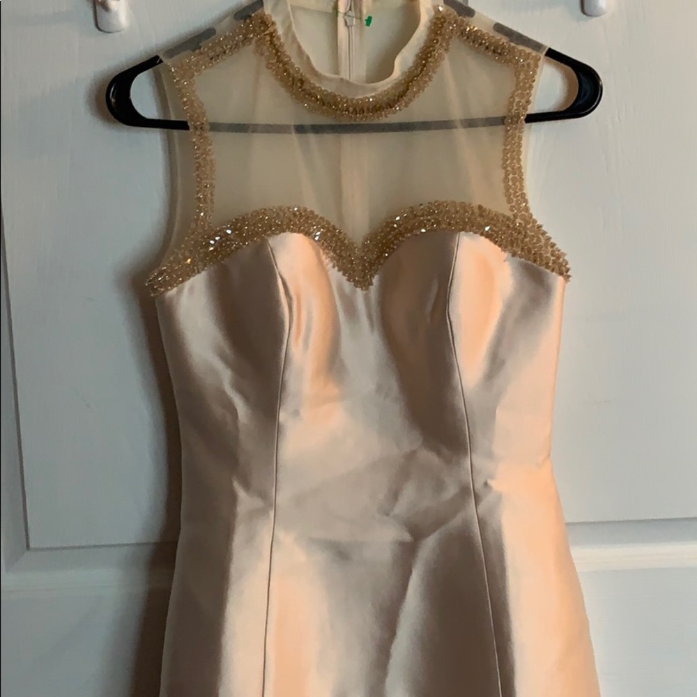 Leedy sz 2 dress, gorgeous gold and crystal